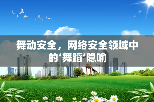 舞动安全，网络安全领域中的‘舞蹈’隐喻