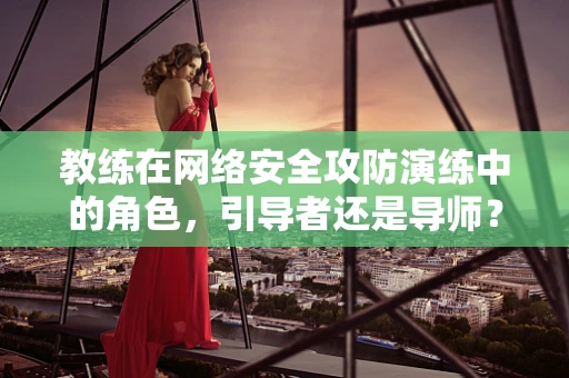 教练在网络安全攻防演练中的角色，引导者还是导师？