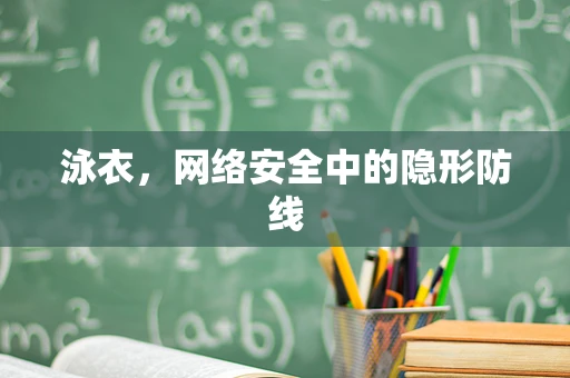 泳衣，网络安全中的隐形防线