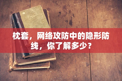 枕套，网络攻防中的隐形防线，你了解多少？