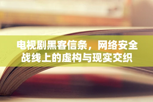 电视剧黑客信条，网络安全战线上的虚构与现实交织