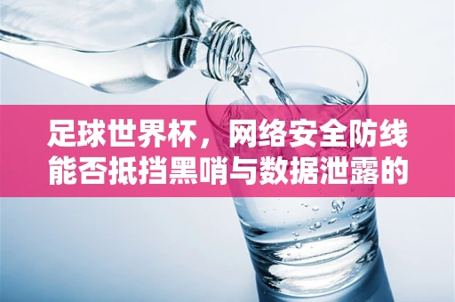 足球世界杯，网络安全防线能否抵挡黑哨与数据泄露的黑脚？