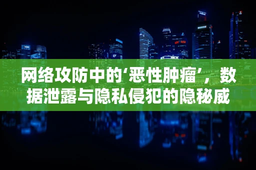 网络攻防中的‘恶性肿瘤’，数据泄露与隐私侵犯的隐秘威胁？