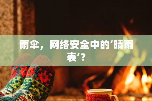 雨伞，网络安全中的‘晴雨表’？