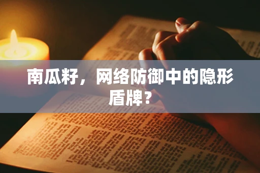 南瓜籽，网络防御中的隐形盾牌？