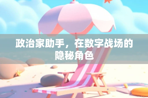 政治家助手，在数字战场的隐秘角色