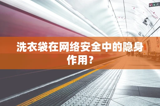 洗衣袋在网络安全中的隐身作用？