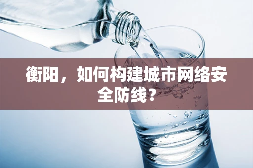 衡阳，如何构建城市网络安全防线？