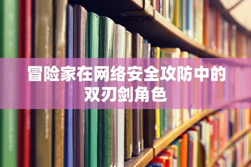 冒险家在网络安全攻防中的双刃剑角色