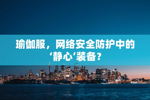 瑜伽服，网络安全防护中的‘静心’装备？