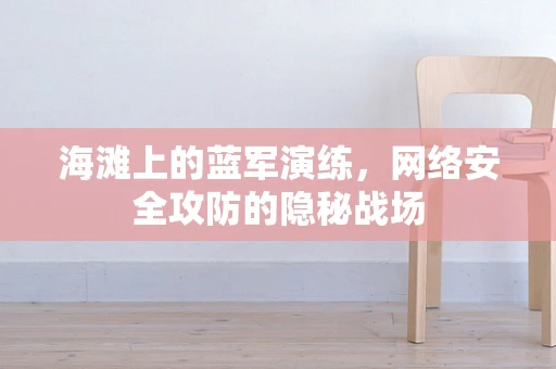 海滩上的蓝军演练，网络安全攻防的隐秘战场