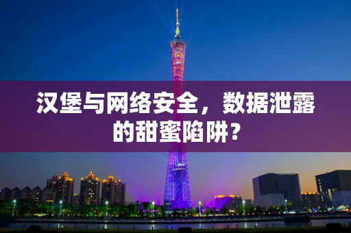汉堡与网络安全，数据泄露的甜蜜陷阱？