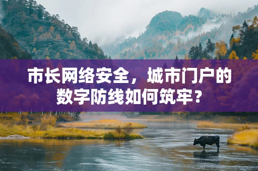市长网络安全，城市门户的数字防线如何筑牢？