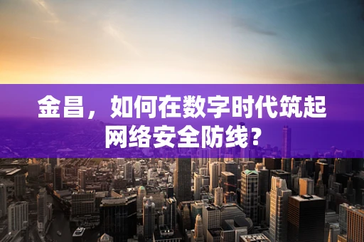 金昌，如何在数字时代筑起网络安全防线？