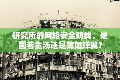研究所的网络安全防线，是固若金汤还是薄如蝉翼？