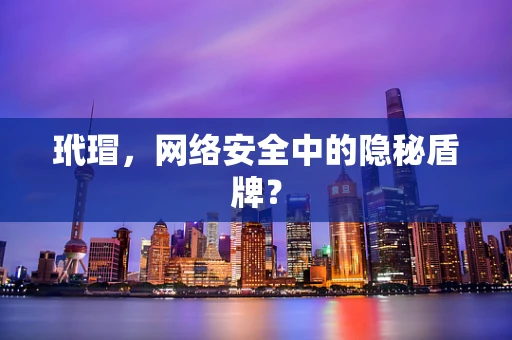 玳瑁，网络安全中的隐秘盾牌？