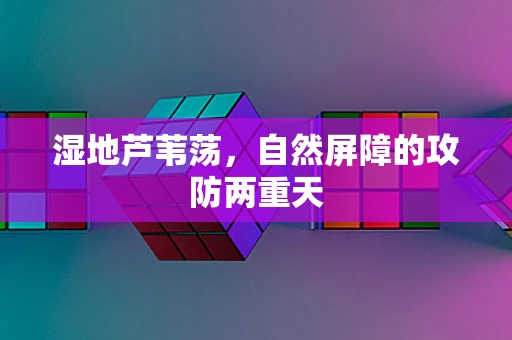 湿地芦苇荡，自然屏障的攻防两重天