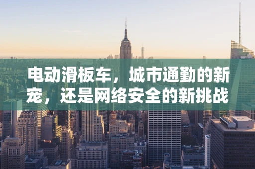 电动滑板车，城市通勤的新宠，还是网络安全的新挑战？