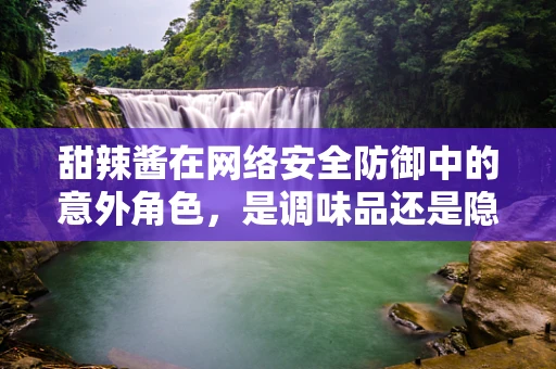 甜辣酱在网络安全防御中的意外角色，是调味品还是隐形盾牌？