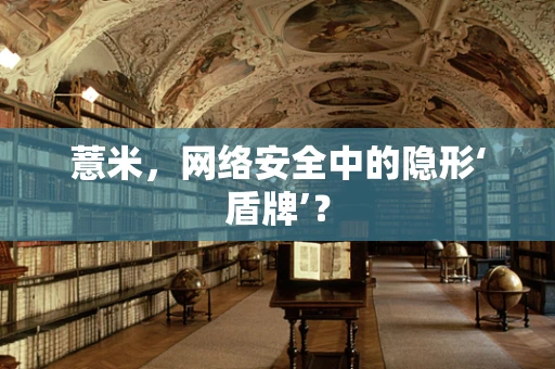 薏米，网络安全中的隐形‘盾牌’？