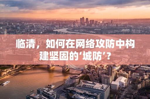 临清，如何在网络攻防中构建坚固的‘城防’？