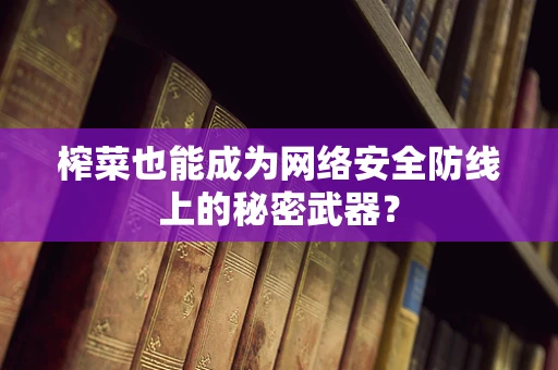 榨菜也能成为网络安全防线上的秘密武器？