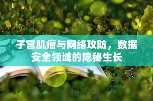 子宫肌瘤与网络攻防，数据安全领域的隐秘生长
