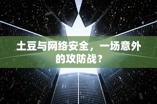 土豆与网络安全，一场意外的攻防战？