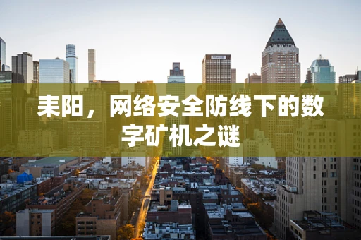 耒阳，网络安全防线下的数字矿机之谜