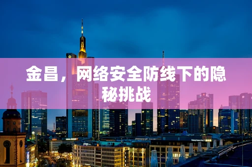 金昌，网络安全防线下的隐秘挑战