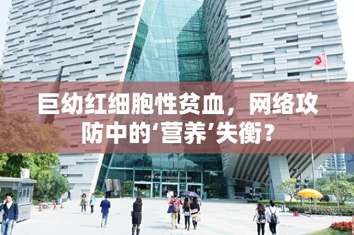 巨幼红细胞性贫血，网络攻防中的‘营养’失衡？