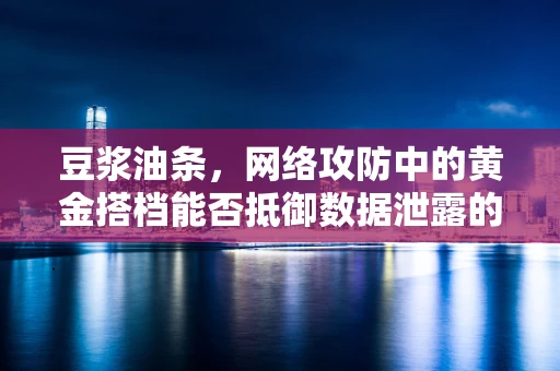 豆浆油条，网络攻防中的黄金搭档能否抵御数据泄露的暗流？