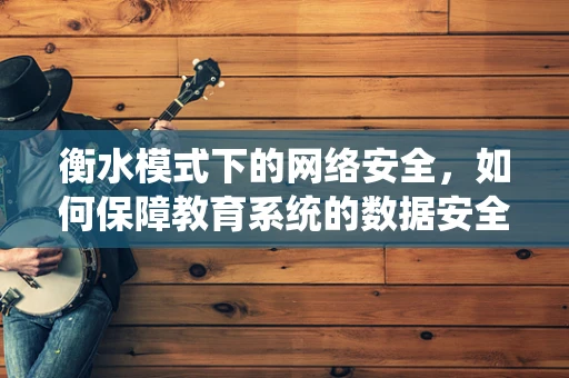 衡水模式下的网络安全，如何保障教育系统的数据安全？