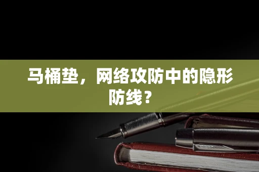 马桶垫，网络攻防中的隐形防线？