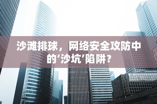 沙滩排球，网络安全攻防中的‘沙坑’陷阱？