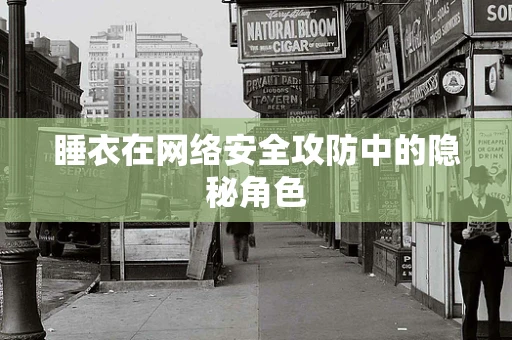 睡衣在网络安全攻防中的隐秘角色