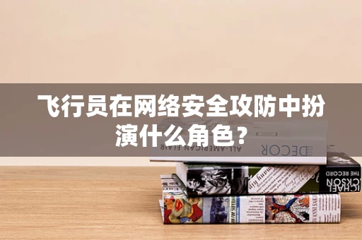 飞行员在网络安全攻防中扮演什么角色？
