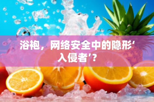 浴袍，网络安全中的隐形‘入侵者’？