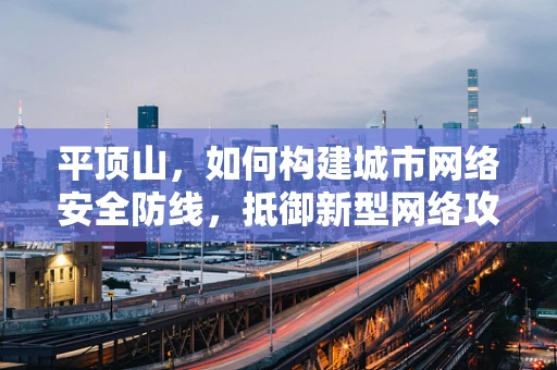 平顶山，如何构建城市网络安全防线，抵御新型网络攻击？