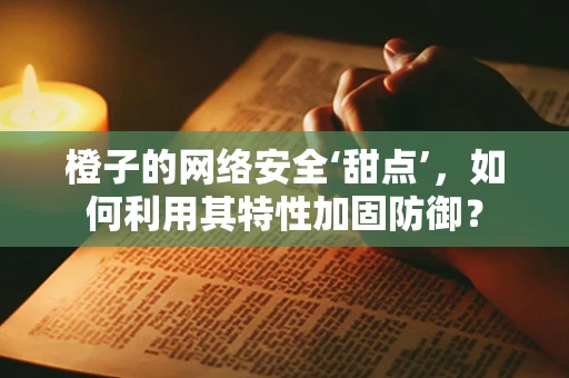 橙子的网络安全‘甜点’，如何利用其特性加固防御？