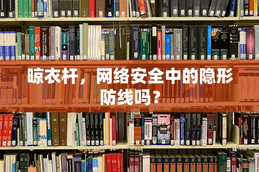 晾衣杆，网络安全中的隐形防线吗？