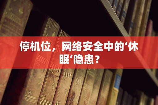 停机位，网络安全中的‘休眠’隐患？