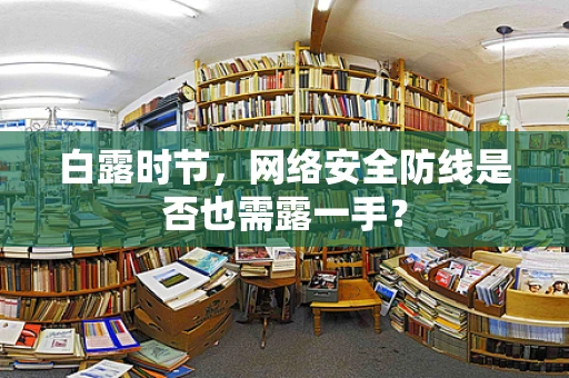 白露时节，网络安全防线是否也需露一手？