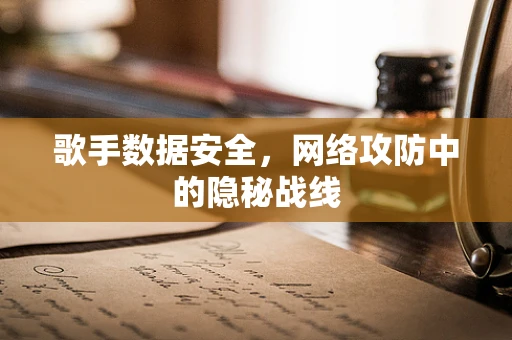 歌手数据安全，网络攻防中的隐秘战线