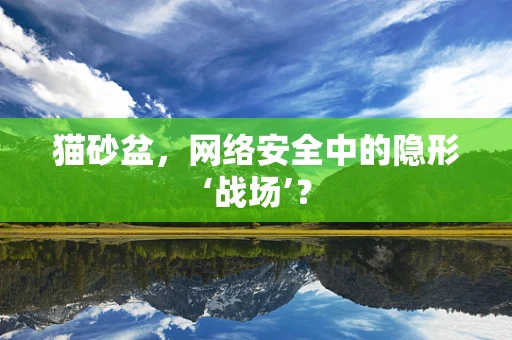 猫砂盆，网络安全中的隐形‘战场’？