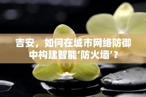 吉安，如何在城市网络防御中构建智能‘防火墙’？