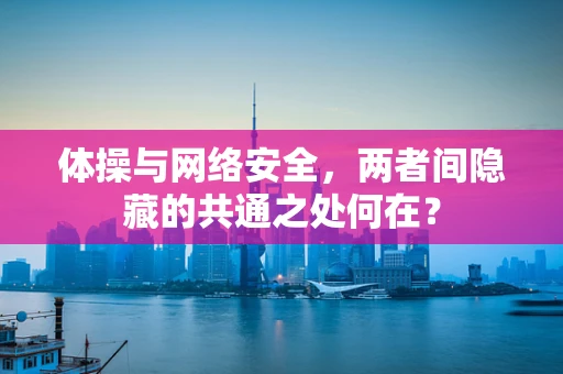 体操与网络安全，两者间隐藏的共通之处何在？