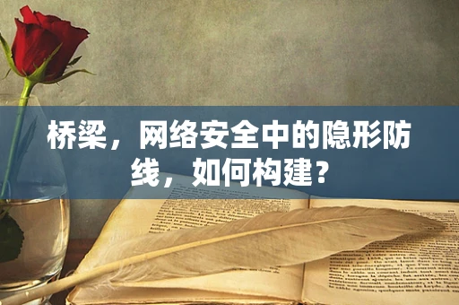 桥梁，网络安全中的隐形防线，如何构建？
