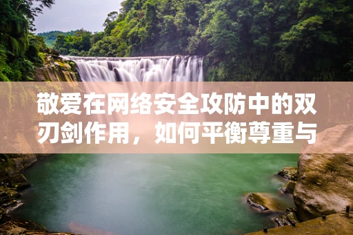 敬爱在网络安全攻防中的双刃剑作用，如何平衡尊重与防御？