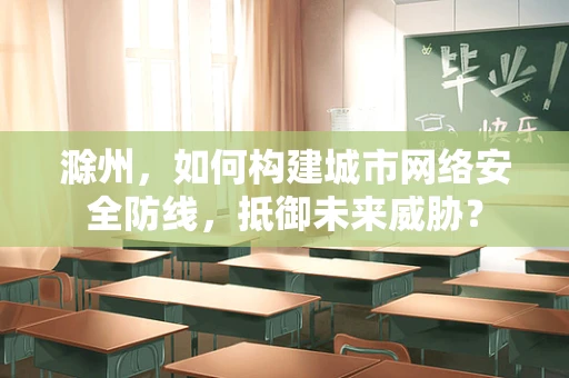 滁州，如何构建城市网络安全防线，抵御未来威胁？
